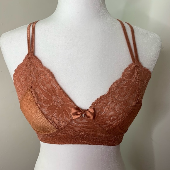 Victoria's Secret Other - Victoria’s Secret Orange Lace Bralette